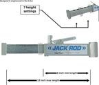 AGM Jack Rod, 2 Ton Locking Support Bar for Floor Jacks, Jack NOT Included, 10" Travel, 3 lb, Compact Jack Stand Alternative for Cars, SUVs, EVs, Safer, Smarter Vehicle Support