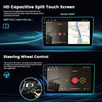 Car Radio Stereo for Toyota Prius Plus V Alpha 2012-2017 Dash Kit Car GPS Navigation, 1+32GB 9" IPS Touch Screen Head Unit with Car-Play & Android Auto/SWC/Rear View |,9" IPS Touch Screen,Car-Play,Android Auto,SWC,FM,5G WIFI,AHD Camera