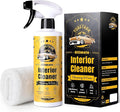 Interior Car Cleaner Kit for Tesla, pH-Neutral Safe for All Surface, 2-in-1 Modes Car Upholstery Cleaner for BMW Accessories, Cleaning Kit Interior for Mercedes Benz Car Accessories
