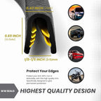 Edge Trim Black Large, Fits Edge 1/4 Inch, Length 10 Feet (3.05 Meter)