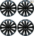 Hubcaps,16 inch hubcaps Set of 4, Wheel Rim Cover ABS Material, Snap On Car Truck SUV Replacement, for Toyota Camry Nissan Mazda etc