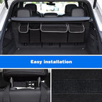 Car Trunk Organizer, Large Capacity Car Storage Bag with 4 Pockets, | Collapsible Backseat Organizer for SUV/MPV/Truck, 40.16" x 11.02"