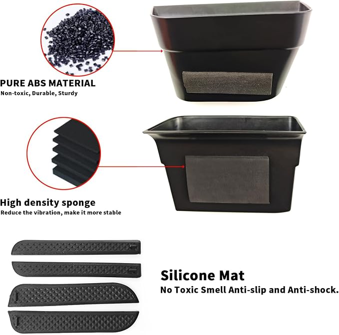 Door Handle Storage Box fit for Ford Explorer 2020 2021 2022 2023 2024 Accessories Car Pocket Organizer 4pcs/Set