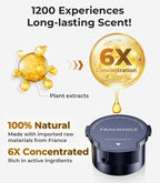 Car Air Freshener Refill - Pack of 2, Can be Used for 4~6 Months - Made with Natural Plant Extracts - Mystic Ice