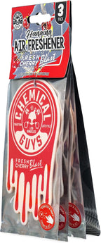 Hanging Air Freshener, Fresh Cherry Scent 12 Pack, Great for Cars, Trucks, SUVs, RVs, Home, Garage, Workspace, Dorm Room & More (4 x 3 Packs) - AIR40604