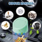 Mini Car Trash Can with Lid, Portable Garbage Can for Car, Leakproof Cup Holder Automotive Garbage Bin with 2 Rolls of Trash Bags, Small Trash Storage Can for Car Home Office(Light Green)