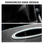 Faux Leather Car Tissue Box for Car Interior, Multi-Function Tissue Holder with Visor Clip, Armrest & Back Seat Napkin Organizer, Vehicle Tissue Dispenser Accessories (Black Hanging)