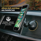 MAGWSM-10PKFLT MagicMount Magnetic Suction Cup Phone Mount for Car Dashboard or Windshield, 360° Adjustable Magnet Head, Universal Cell Phone Holder for iPhone, Samsung & More (Pack of 10)