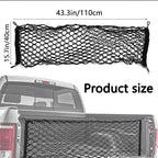 Truck Bed Cargo Net, Storage Elastic Mesh Net（43.3 * 15.7In）