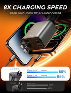 Retractable Car Charger [RV Power Adapters ] for iPhone 17 USB C Charger Fast Charging, Travel Essentials Gifts for Women Men, Early Today 2025