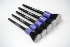 Car Care Premium 5-Piece Interior Detailing Brush Set - Ultra Soft Scratch-Free Brushes for Leather, Alcantara, Dashboards, Air Vents & Screens - Professional Car Interior Cleaning Kit