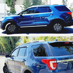 Side Window Visors rain Guards Vent Deflectors Compatible with Ford Explorer 2011-2019, Vent Deflector Window Rain Guard Sun Shade Visors, Car Accessories 4PCS 94293