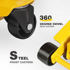 3.5 Ton Low Profile Floor Jack Quickly Lift Hydraulic Car Jack with Dual Pumps, 7700 lb Capacity