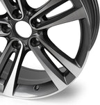 New 18" x 8" Premium Aluminum Alloy Wheel Rim Compatible with 2012-2020 BMW 320i 328i 330i 335i 340i 428i 430i 435i 440i OEM Design Replacement Rim, Direct Fit, OE Stock Specs, Gunmetal Gray