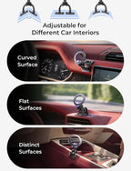 for MagSafe Car Mount,Car Accessories for Women Men [2025 Ultra] Magnetic Phone Holder for Car 360 Dashboard Vent Phone Mount for Car Organization iPhone 16 15 14 13 12 Pro Plus Mini,Purple