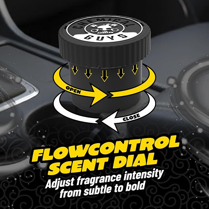 Black Frost Scent Gel Can Air Freshener, Adjustable Car Air Freshener Gel With Touchless Vent Control For Cup Holder, Under Seat, Office And Home Use - 3 Pack