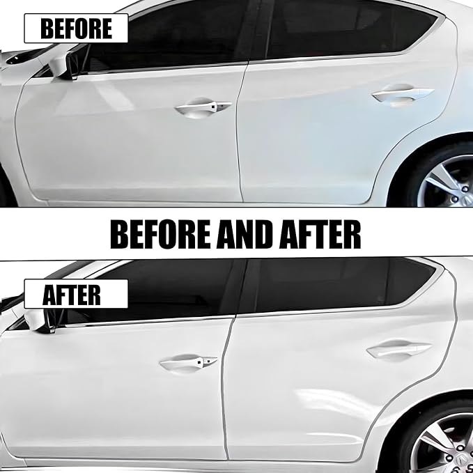 13.1Ft (4M) Car Door Edge Guards, Rubber U Shape Automotive Door Entry Guard Protector Strip, No Glue Required, Universal Vehicle Doors Edge Trim, Exterior Car Accessories (Gray, 13.1FT)