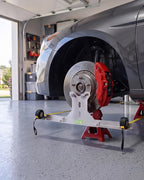 Wheel Alignment Tool for DIY Toe Adjustment, Stainless Steel Toe Alignment Plates Allow Quickly Operation, Easy Way to Check Toe in/Out, Fits Most Cars & Trucks(Patent Design)