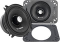 ORION Cobalt CM452 High Efficiency 4" / 4x6 Mid-Range Bullet Loudspeakers, 400W Max Power, 100W RMS, 2 Ohm, 1.2" Voice Coil - Pro Car Audio Stereo, Midrange Speakers (Pair)