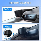 OEM Style 4K Dash Cam for Audi 2019-2026 A4 A6 Allroad A3 A5 Q5 S4 S6 Q7 A8 Q8 S8 TT A7 S5 Q3 e-tron,Loop Recording,Easy Installation,WiFi & App,64G Card