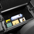Center Console Dividers for Toyota RAV4 2026 ABS Interior Accessories Armrest Box Insert Storage Dividers Black