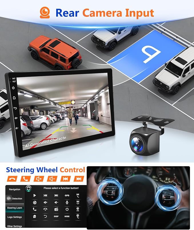 8Core Android Car Stereo for Honda Civic 2006 to 2011 Wireless Apple CarPlay Android Auto, Radio for Honda Civic Car Play, 5G WiFi GPS Navi FM RDS EQ DSP Audio Receiver SWC AHD Camera, 2G+32G