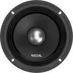 MS65-4P 6.5-Inch Midrange Pro Audio Car Speakers, 600 Watts Max Pair 4Ohm, 1.5-Inch High Temperature Kapton Voice Coil, Premium Quality Audio Door Speakers