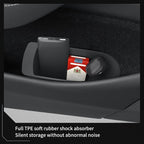 2PCS Front Door Side Pocket Box for Tesla Model Y Juniper 2025+ | 2026 Juniper Accessories, Standard/Premium/Performance, Front Door Storage Oragnizer, TPE, Black