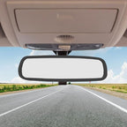 YoRise Car Rear View Mirror Protector Frame, Rearview Edge Cover (Black) | Car Rearview Mirror Cover, Car Mirror Decoration Protector Accessories for Most Cars