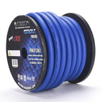 Orion Cobalt PW050BL 0 Gauge Wire (50ft) Copper Clad Aluminum CCA 0 AWG - 100% American Wire Gauge, High Powered Car Audio/Amplifier Power & Ground Cable, Battery Cable, RV Trailer Wiring
