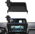 Car Phone Holder Fit for Toyota RAV4 Hybrid LE/XLE/Premium 2019-2025 W/Dash Tray Storge Box Organizer, Cell Phone Mount for RAV4 Accessories 7/8 inch Touch Screen (Not Fit 9/10.5 inch)
