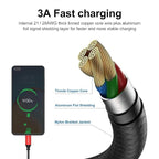 Short USB Type-C Cable 5pack 12inch Fast Charging 3A Rapid Charger Quick Cord, Braided Type C to A Cable for Galaxy S10 20 9 8 Plus a10e,Note 10 9 8,LG V50 V40 G8 G7(1foot, Red)