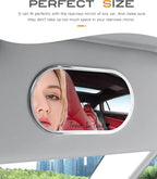 SCUARI 4PCS Car Stickers,Cars Decals,Car Accessories Trust in God Rearview Mirror Sticker,Auto Stickers and Decals,Auto Decals for Women,Trust in God Mirror Decoration,Fits Most Vehicles (Black)
