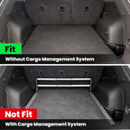 Floor Mats & Cargo Liner for Chevrolet Chevy Blazer 2019-2026 (Gas Only), All Weather TPE Custom Fit Floor Mats for Cars (Not Fit Optional Cargo Management System), Car Mats Full Set, Black