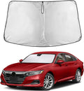 Windshield Sunshade Compatible for Honda Accord 2018-2020 2021 2022, Sun Visor for Front Windshield & Window Sun Shade Cover, UV Heat Blocker & Protector, Car Accessories