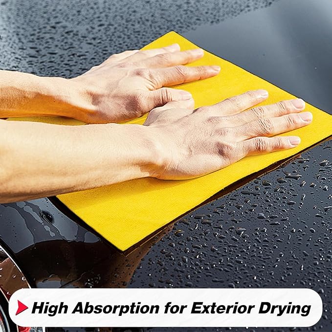 Shop Towels, Microfiber Cleaning Cloth Bulk, 24 Pack Microfiber Towels for Cars, All-Purpose Absorbent Cleaning Rags, Dust Cloth for Automotive, Mechanic, Garage, Bar, 11.5 x 11.5 inch