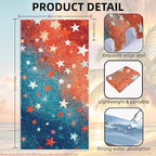 1 Pack Car Towel Seat Covers with Storage Bag, Multifunctional Towel for Gym Outdoor Sport, Picnic, Beach, Pet Dog Travel,Non-Slip Washable Car Seat Protector (Starry)