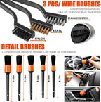 20PCS Car Cleaning Kit, Car Interior Detailing Kit with High Power Handheld Vacuum, Auto Detailing Drill Brush Set, Cleaning Gel, Complete Car Wash Kit Supplies for Deep Cleaning