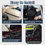 Car Seat Towel Cover for Front Seats, 1Pc Sweat Absorbent Car Seat Protector with Non-Slip Backing, Waterproof Towel Car Seat Covers for Runners, Gym, Swimming, Beach, Pets, Cyber Motion