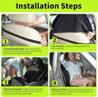 Towel Bucket Seat Cover Waterproof White Machine Washable for Athletes Running Swimming Boxing Workout Outdoor Sports
