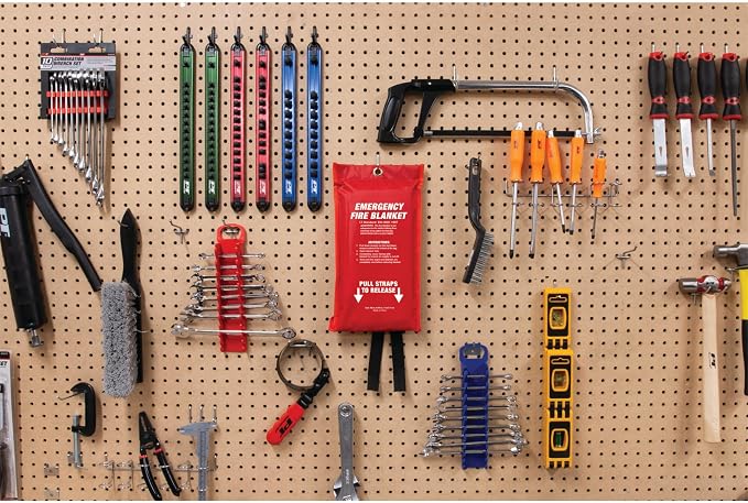 W905 Emergency Fire Blanket, for Class A, B and C Fires, for Shops, Homes, Cars and RVs
