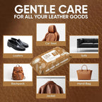3in1 Leather Cleaner Wipes 70 Count, Extra Large 8" x 10" Size | Clean Condition Protect Wipes for Vinyl and Leather Apparel Furniture Auto Car Interior Shoes Boots Bags