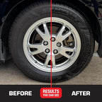 120269 Tire Wet Foam - Specially Formulated Thick Tire Spray Foam Clings to Tires to Dissolve & Clean Dirt while Shining & Protecting, 18 Fl. Oz. (Pack of 2)