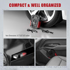 Tire Inflator Portable Air Compressor AC/DC, Automatic Tire Inflator with Gauge, 12V, 110V Small Air Compressor, Portable Air pump for Car Tires, Bikes, Motorcycles, Small inflatables