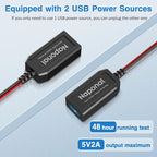GPS Dash Cam Power Adapter, (16Pin Type A Connector) Mirror Camera Radar Charger Station GPS Dashcam Charger Cable for Select Ford Bronco, F150 and More with Auto-dimming Rearview Mirror
