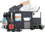 Tactical Car Visor Organizer, MOLLE Storage Pouch by