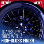 Podium Series Hybrid Ceramic High Gloss Tire Shine Spray, 16 fl oz, Long-Lasting Car Tire Shine Developed in Collaboration With Oracle Red Bull Racing
