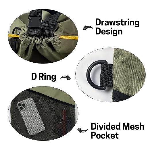 2PCS Hanging Car Garbage Can - Waterproof Leakproof Trash Bag | Car Trash Can with Durable Leakproof Lining, Keeps Vehicle Clean and Neat