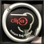 Bag Hanger Collection, The Ring that Opens into a Hook, Auto Closes | Holds 15 kg, Needs only 10mm to Hang a Hand Bag, Easy to Use with One Hand, The Instant Bag Hanger, 3 yr Warranty