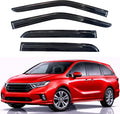 KPY Rain Guards Fit for 2018-2026 Honda Odyssey, Out-Channel Window Visors Vent Wind Deflectors 4PC, Car Accessories for 18-26 Odyssey